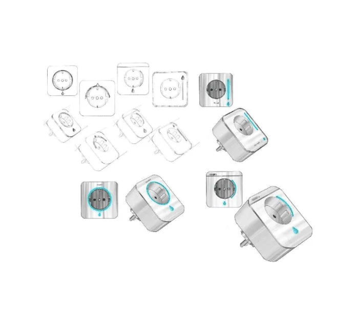 Component layout across enclosure variants.