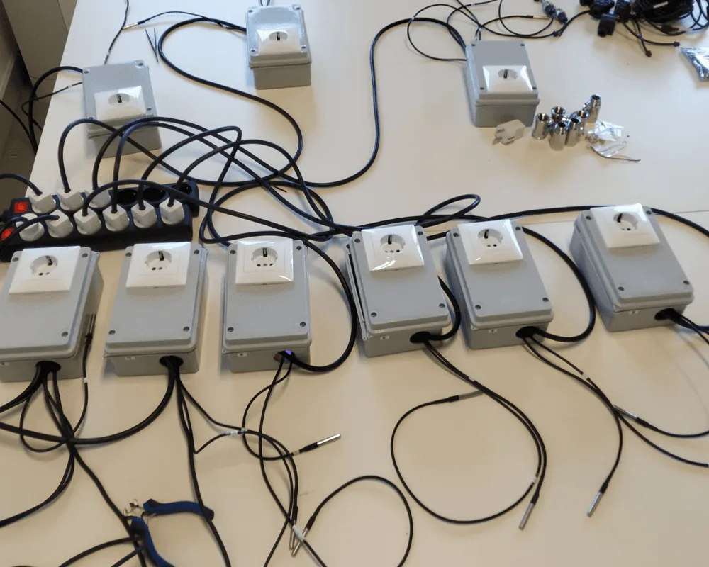 Bench prototyping ahead of the pilot batch.