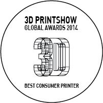 Prémio: 3D Printshow Global Awards 2014, Best Consumer Printer